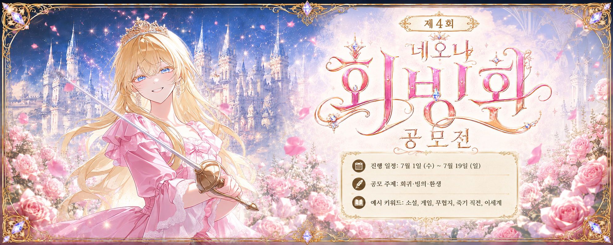 📖 [제4회 네오나 캐릭터 공모전] 낯선 천장, 다시 쓰는 운명
