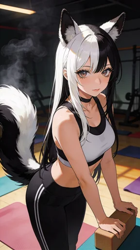 스컹크소녀 사샤